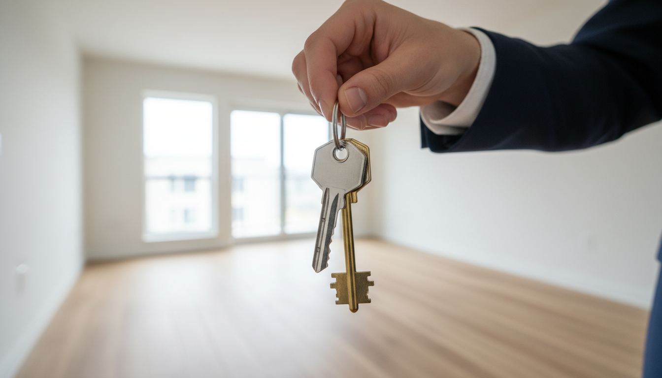 Keys representing rental property management